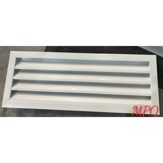  Chớp ô thoáng Cửa gió nan Z  Louver  KT 800x200 chống hắt mưa  kèm lưới chắn côn trùng  
