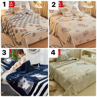 [Hàng có sẵn] Chăn lông cừu Trung Quốc