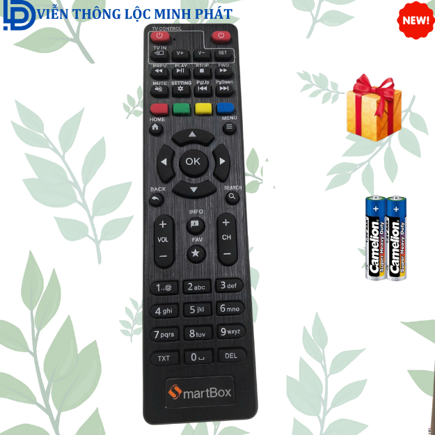 Remote điều khiển VNPT Smartbox, android smart box