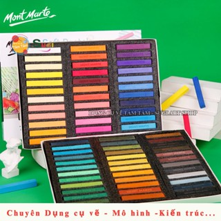    SUGI ART SHOP   Phấn tiên Mont Marte 24 màu   48 màu   72 màu  Bộ Phấn Tiên Mont Marte - Soft Pastels Mont Marte 