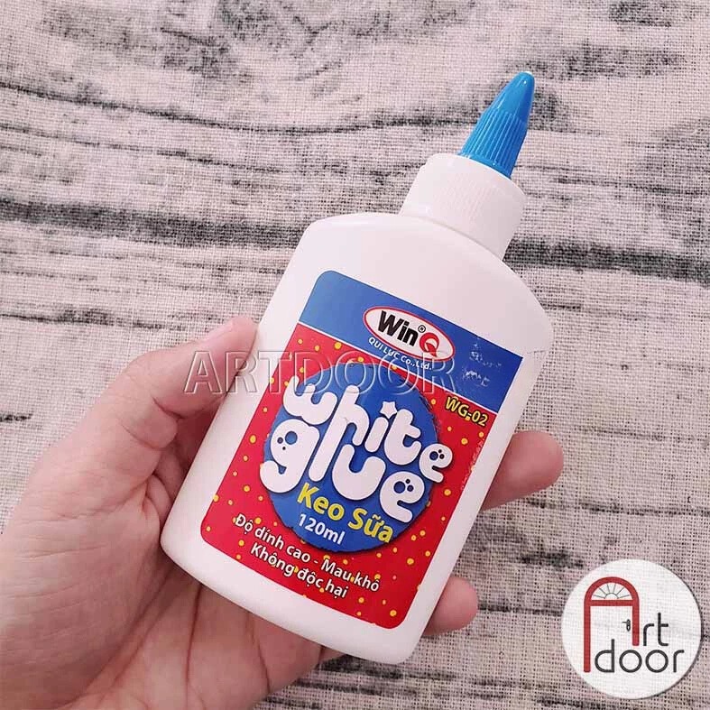 [ARTDOOR] Keo sữa WINQ/ DELI dán giấy, làm thủ công
