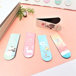 Combo 6 Bookmark Nam Châm Đánh Dấu Sách - Động Vật (Mẫu Ngẫu Nhiên)