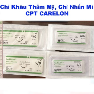 Chỉ Phẫu Thuật,Chỉ Thẩm Mỹ CPT CARELON Sợi:3/0,4/0,5/0,6/0,7/0