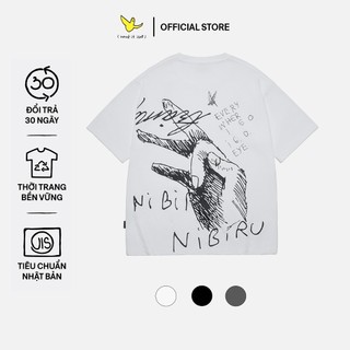 Áo Thun Cổ Tròn Ngắn Tay Unisex Wii Cotton Nibiru - What it isNt