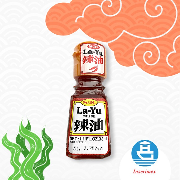 Dầu mè (dầu vừng) vị cay - La-Yu - 33ml