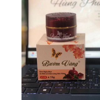 Kem Bướm Vàng Ngừa Mụn Se khít Lỗ Chân Lông Siêu Trắng 15g