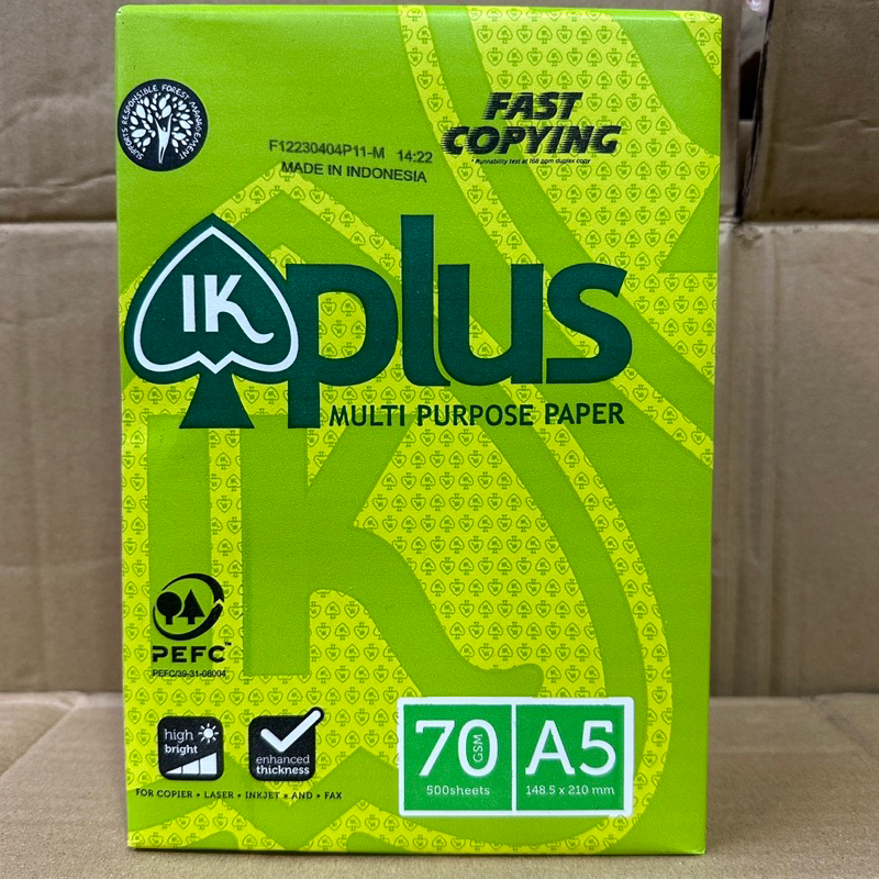 Giấy in A5 Plus 500 tờ.
