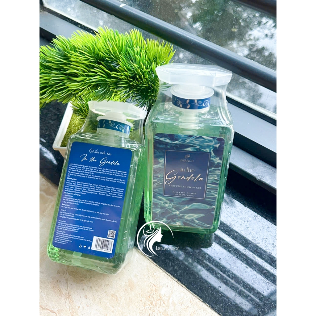 Gel tắm Svanor In The Gondola mùi hương trẻ trung, ngọt ngào, tươi mát