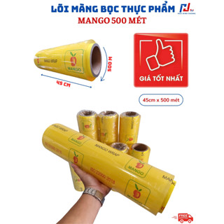 Cuộn lõi 45x500mét Màng bọc thực phẩm MANGO