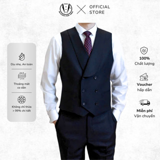 Áo Gile Nam Cổ Vest Ve Rộng  Sang Trọng Lịch Lãm - Blazer For Man