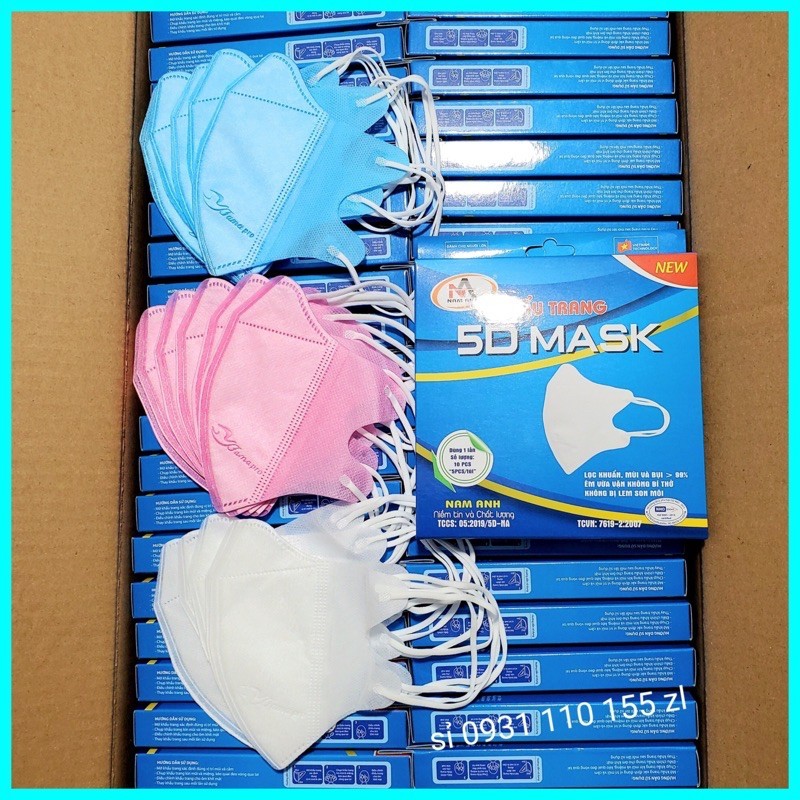 Khẩu trang 5D Famapro trẻ em