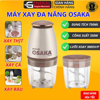 Máy Xay Osaka Nhật Bản Máy Xay Sinh Tố Cầm Tay Thực Phẩm Nhà Bếp Dung Tích 750ml Công Suất 350W