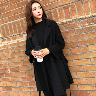  Áo Dạ Măng Tô Nữ Dáng Ngắn Cổ Ve 2 Túi Ốp Ngoài Trẻ Trung Chất Dạ Ép Lông Thỏ Cao Cấp. 