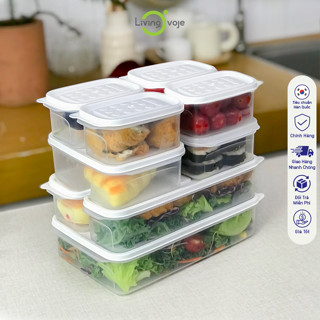 (HỘP LẺ) HỘP TRỮ ĐÔNG - Hộp nhựa trữ thực phẩm - An toàn sử dụng lò vi sóng, ngăn đông