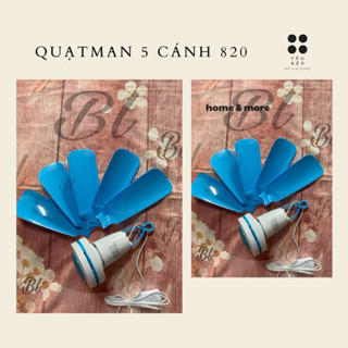  Quạt Màn 5 Cánh 820 Quạt Trần mini,Quạt Đuổi Ruồi Quạt Treo Màn An Toàn Tiết kiệm Điện 