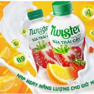 Sữa trái cây Twitter vị dâu 320ml