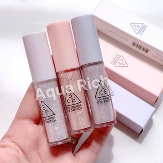 Nhũ Mắt 3CE Eye Switch 4.5G [Pink Sheen - Icy White - Hidden Angle - Starry Blue]