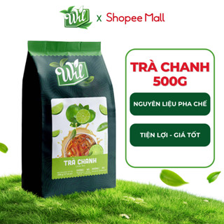 Bột trà chanh Wil 500g nguyên liệu pha chế đồ uống tiện lợi trà trái cây tươi hòa tan
