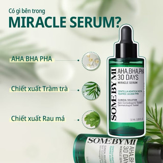 Combo Toner + Serum Some By Mi AHA-BHA-PHA 30 Days Miracle