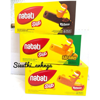 Bánh Nabati Siip Snack Vị Phô Mai Hộp 80g (20 gói) Mới