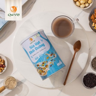 Sữa hạt dinh dưỡng Quê Việt - Lon 500G
