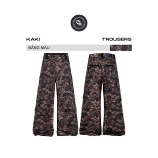 Bad Choices | Quần dài kaki suông họa tiết Lá Rừng phong cách StreetStyle