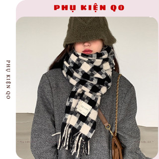 Khăng Choàng Cổ - Khăn Dạ Len Quàng Cổ Mùa Đông Hàn Quốc K12