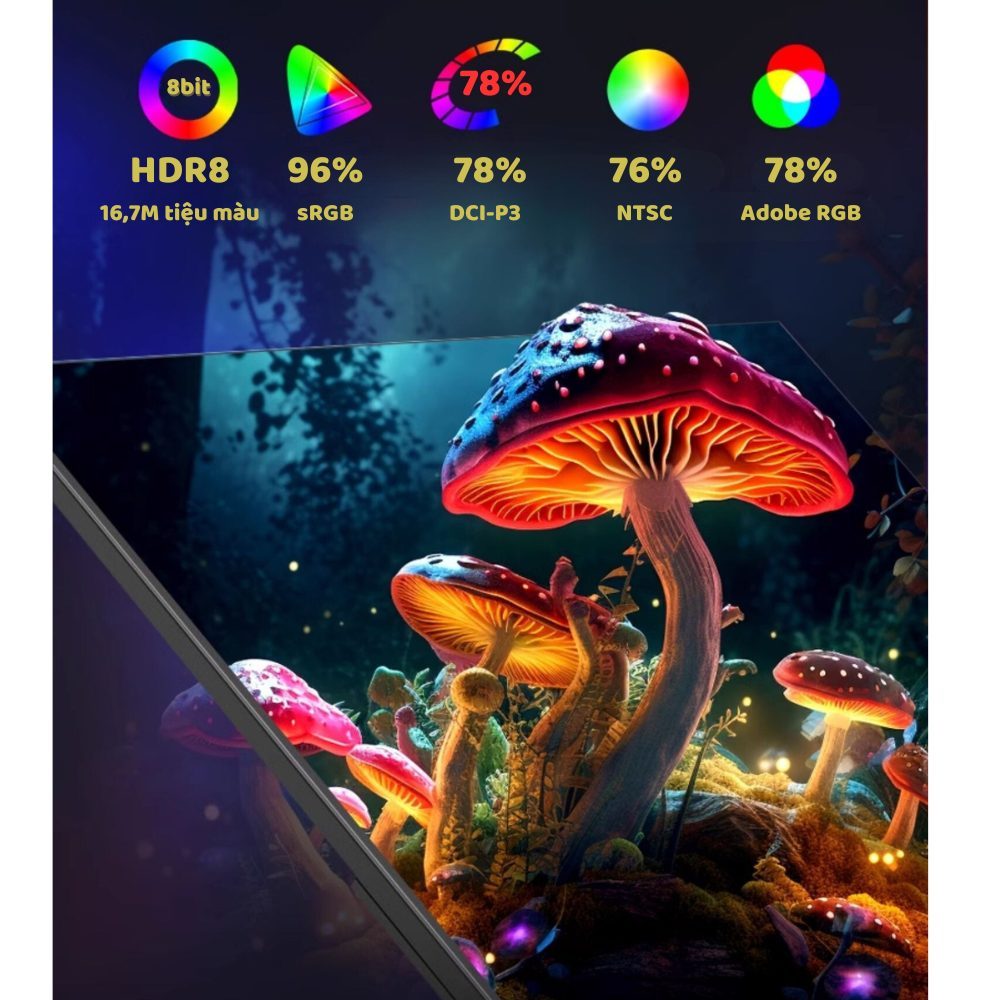 Màn hình 24 Inch ATAS G24F100 - Tần số 100hz - Tấm nền IPS - Phản hồi 1ms -  Full Viền siêu mỏng | BigBuy360 - bigbuy360.vn