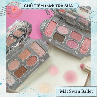[SẴN - Hỏa Tốc HCM] Bảng Phấn Mắt Thiên Nga Flower Knows Swan Ballet ( Đọc Kỹ Mô Tả )