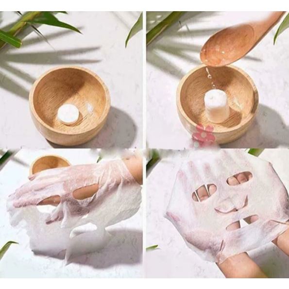 01 Mặt nạ giấy nén Miniso Nhật Bản