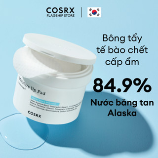 Bông Tẩy Tế Bào Chết Hoá Học Và Dưỡng Ẩm Da (0.5% BHA, Nước khoáng Alaska) COSRX One Step Moisture Up Pad 70 Miếng