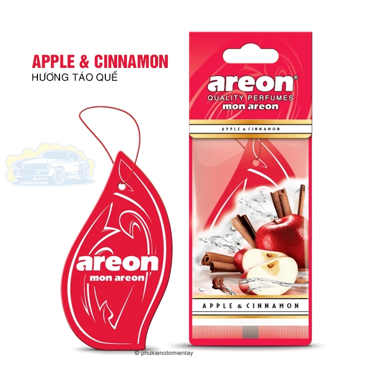 Lá Thơm Treo Xe Ô Tô Areon Nhập Khẩu Bulgaria Khử Mùi, Thơm Phòng Trang Trí Xe Hơi 3