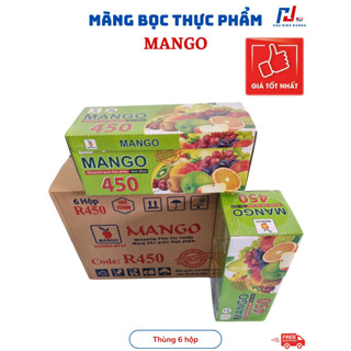 Thùng 6 hộp 30x150mét Màng bọc thực phẩm MANGO