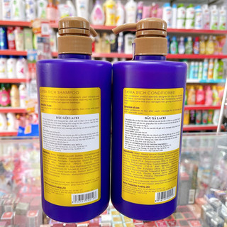 COMBO DẦU GỘI XẢ CAO CẤP LACIE TÍM 800ml x 2