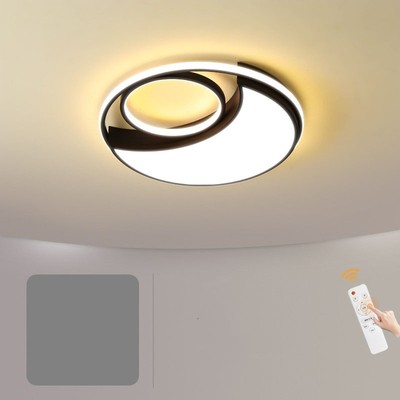 Đèn ốp trần MONSKY DOEN 45cm kiểu dáng hiện đại với 3 chế độ ánh sáng - kèm điều khiển từ xa.