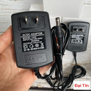 Sạc quạt tích điện mickey 15V-1,2A - adapter quạt tích điện loại tốt hàng theo quạt