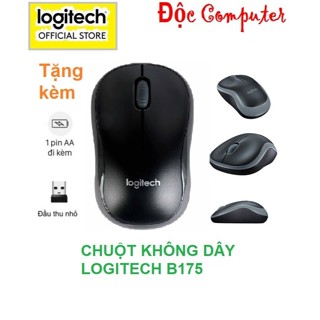 Chuột không dây Logitech B175 nhỏ gọn dùng cho PC Laptop - Hàng OEM Bảo hành 12 tháng