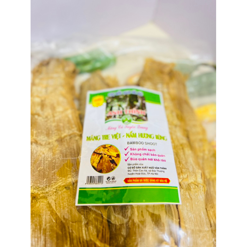 [ CHIẾT LẺ ] MĂNG KHÔ / MĂNG NỨA TÉP KHÔ / MĂNG CỦ KHÔ TUYÊN QUANG 100GRAM - 500GRAM