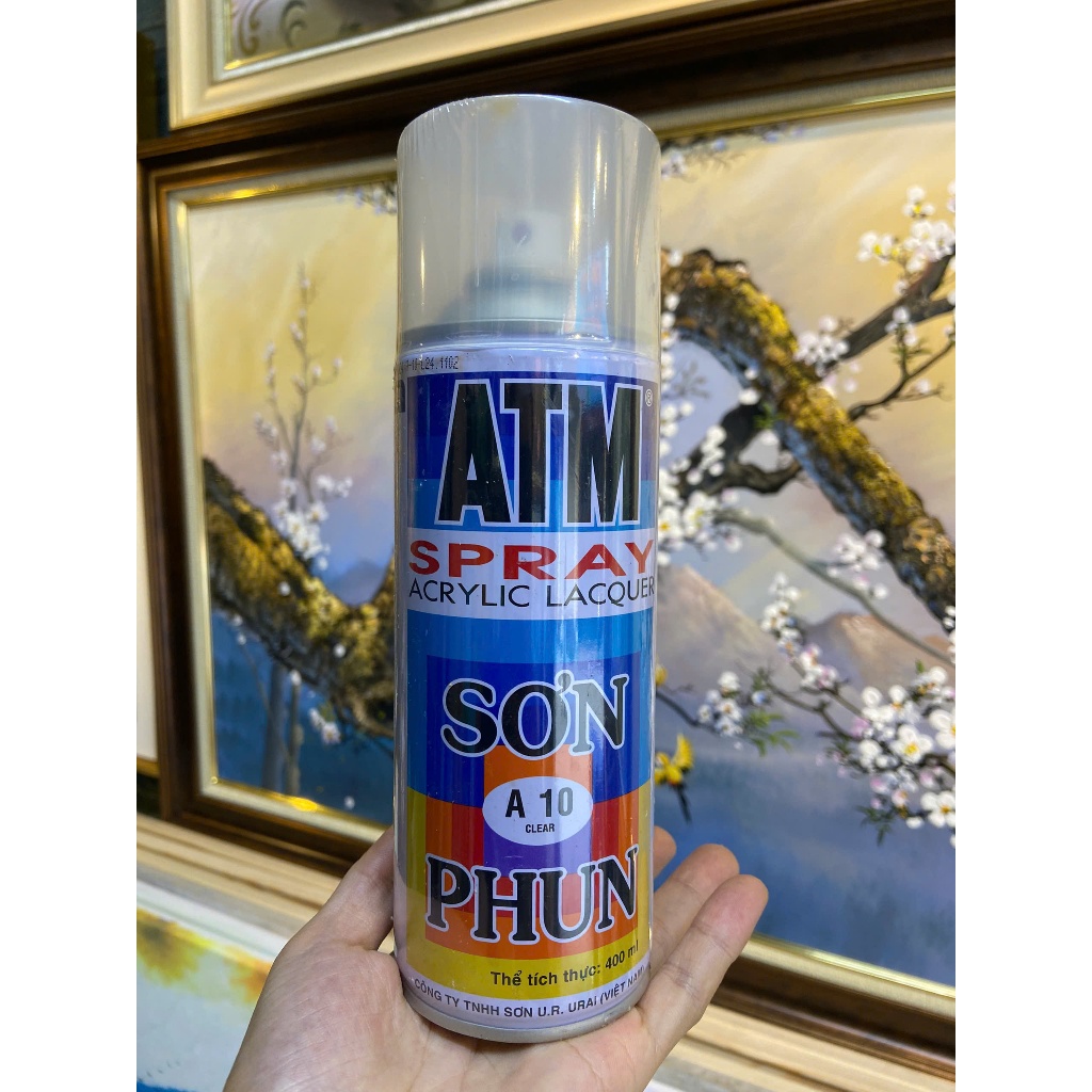 Sơn Xịt Bóng💥 Bảo quản Tranh💯💯💯