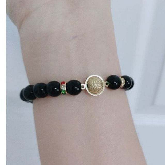 Vong tay mic Charm Cầu Nối Hạt Vòng 8li