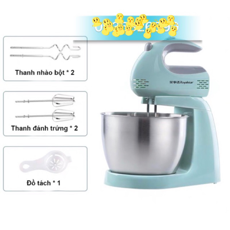 (XẢ LỖ)Máy đánh bột , đánh trứng ROYALSTAR