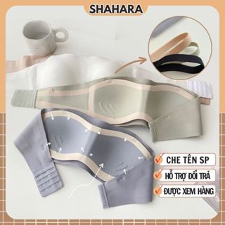  Áo Ngực Cúp Ngang Không Gọng Chất Liệu Đúc Su Mềm Mại Nâng Ngực Áo Lót Quây Ngang Có Dây Áo - Mã Anm-27 