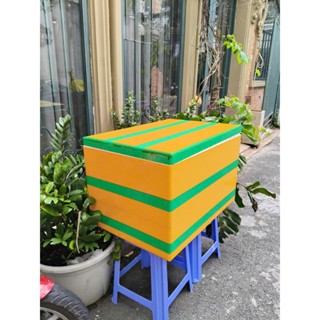 Thùng xốp giữ nhiệt 70x50x44cm đa năng đựng đá hải sản hoa quả đựng đồ trồng cây nuôi cá [hộp xốp]