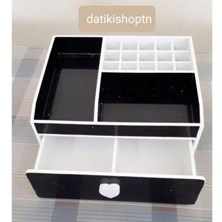 Kệ mỹ phẩm 25cm đen