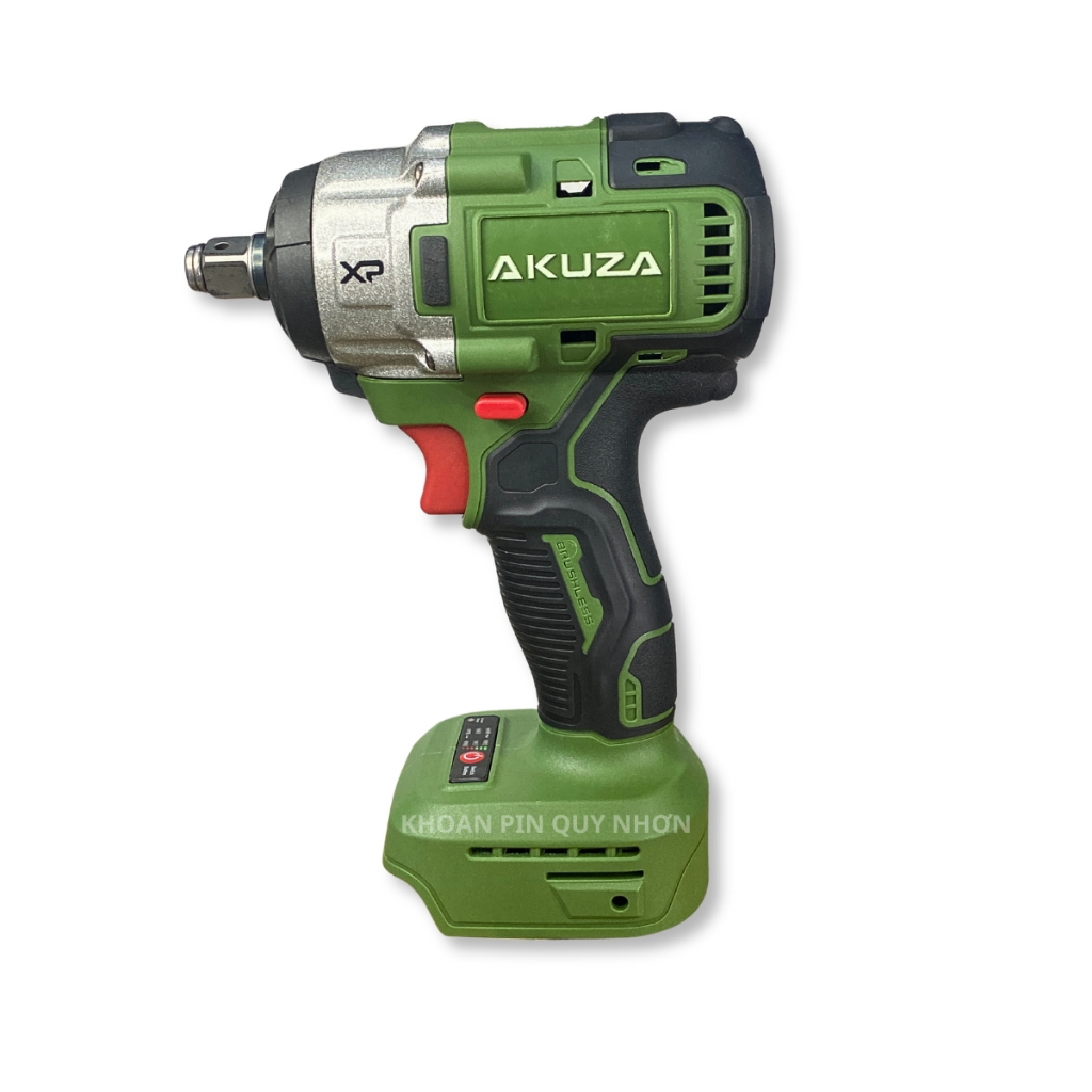 Thân máy bulong Akuza loại 2 in 1 có tính năng ngậm vít tự động rất tiện lợi