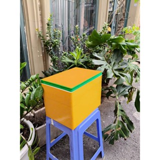 Thùng xốp giữ nhiệt 31x22x25 Cm đa năng đựng đá hải sản hoa quả đựng đồ trồng cây nuôi cá [hộp xốp]