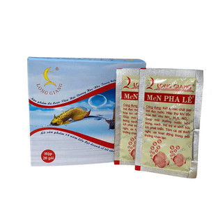 Men pha lê Long Giang làm trong nước tức thời cho bể cá cảnh, hấp thụ độc tố và mùi tanh