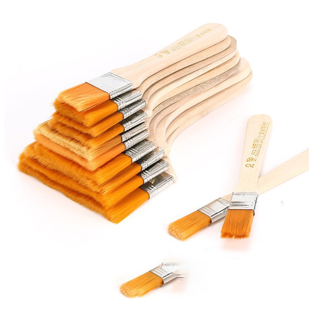 [RẺ NHẤT] 🌈PANHXO LÔNG MỀM CÁN VÀNG🌈 Hàng loại 1 Cọ Lớn , Cọ Dẹt, Cọ Bản Lớn, Cọ Bản Vuông, Cọ Đầu B