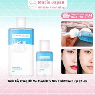 Nước Tẩy Trang Mắt Môi Chuyên Dụng 2 lớp Maybelline New York Eye & Lip Makeup Remover