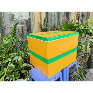 Thùng xốp giữ nhiệt loại 50x37x38cm đựng đá hải sản hoa quả đựng đồ trồng cây nuôi cá [hộp xốp]